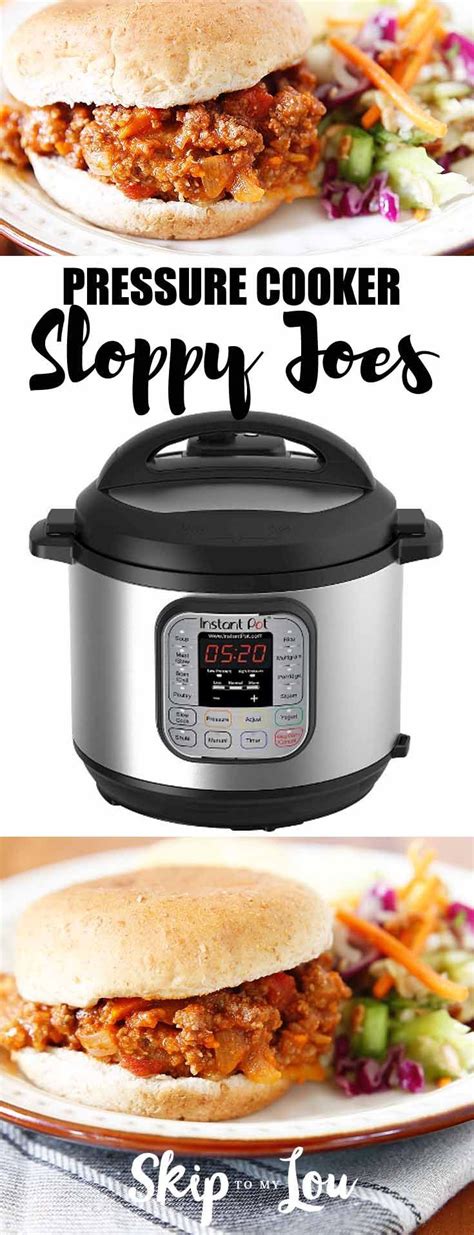 Delicious Pressure Cooker Sloppy Joes Recipe Best Instant Pot