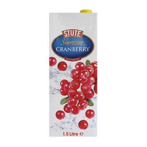 Cranberry Juice Drink Stute Foods