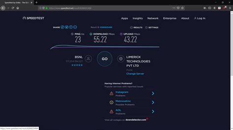 Internet speedtest used by fiber and adsl installers ✅ broadband speed test net ➕ check the speed, performance and quality of your internet connection! Internet speed significantly slow on Firefox than on other ...