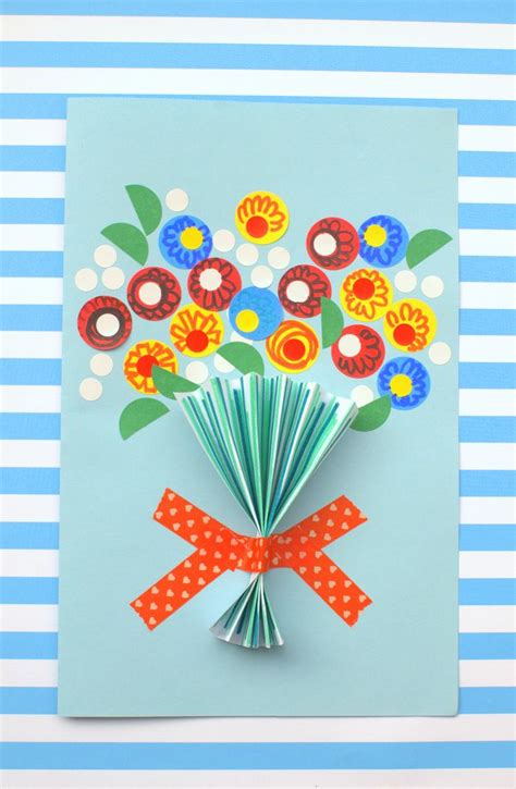 Choice of mom, mum, grandma and stepmom. Floral Handmade Mother's Day Card (So Easy | Kartki ...
