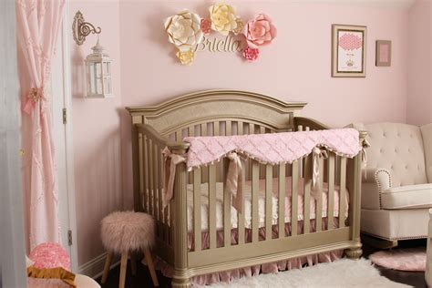 Soft Pink Gold And Ivory Shabby Chic Nursery Project Nursery