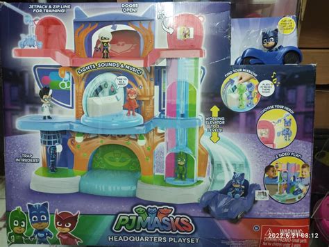 Pj Masks Headquarters Playset Hobbies And Toys Toys And Games On Carousell