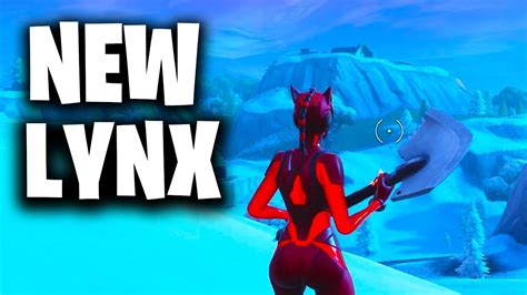 Showcasing Stage 5 Red Lynx Skin 15 Challenges Completed In Fortnite