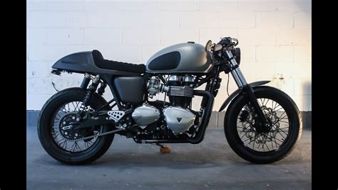 The Fo Custom Triumph Thruxton Youtube