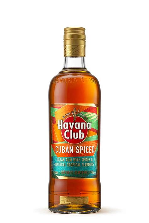Havana Club Cuban Spiced Rum 70cl Vip Bottles