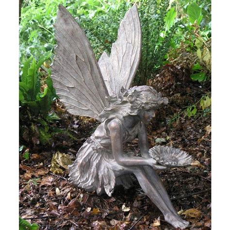 Create a peaceful environment in the home or garden with a fairy statue or statuette. Large Sitting Fairy Resin Garden Statue | Internet ...