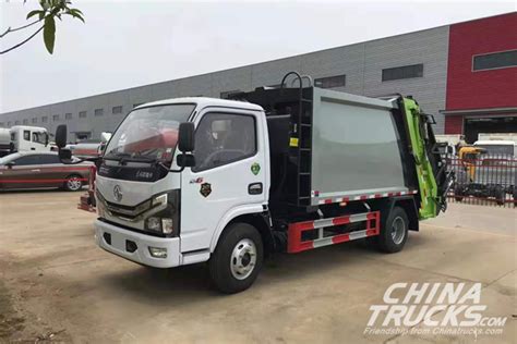 Chengli Clw5070zysd6 Compress Garbage Truckdongfeng Duolika 5 Cubic