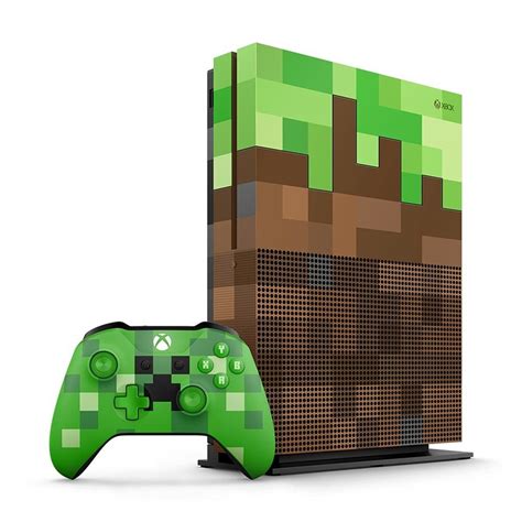 Konsola Xbox One S 1 Tb Limitowana Edycja Minecraft Rtv Konsole Do