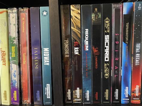 All 4k Lionsgate Steelbooks W Slips With A Spot Open For Hell Or High