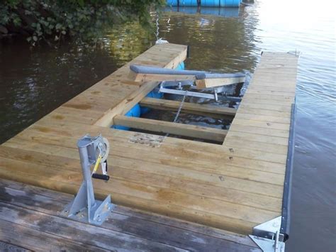288 the smallest, lowest priced, com­mercially available dock boxes sell at discount for nearly $200, and the cost can go up to over $300. DIY Single Jet Ski Lift Dock Kit | Floating boat docks, Jet ski lift, Floating dock plans