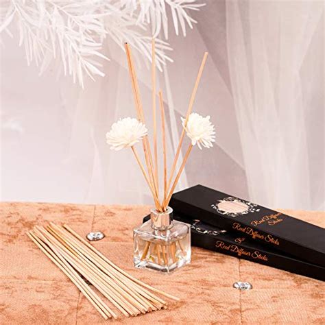 10 Inches Natural Rattan Reed Diffuser Sticks By Pefso Essential Oil