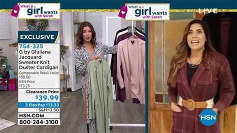 hsn what a girl wants with sarah 10 26 2021 06 pm youtube