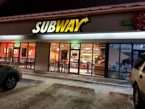 Subway 12110 Business Blvd Eagle River Ak 99577 Usa