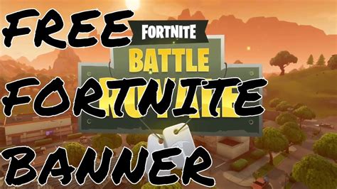 *free* fortnite thumbnail template (no text). TOP 5 FORTNITE BANNER | FREE TO USE [NO TEXT + DOWNLOAD ...