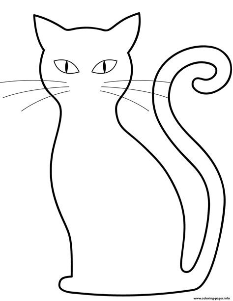 Coloring Page Halloween Black Cat 158 Dxf Include