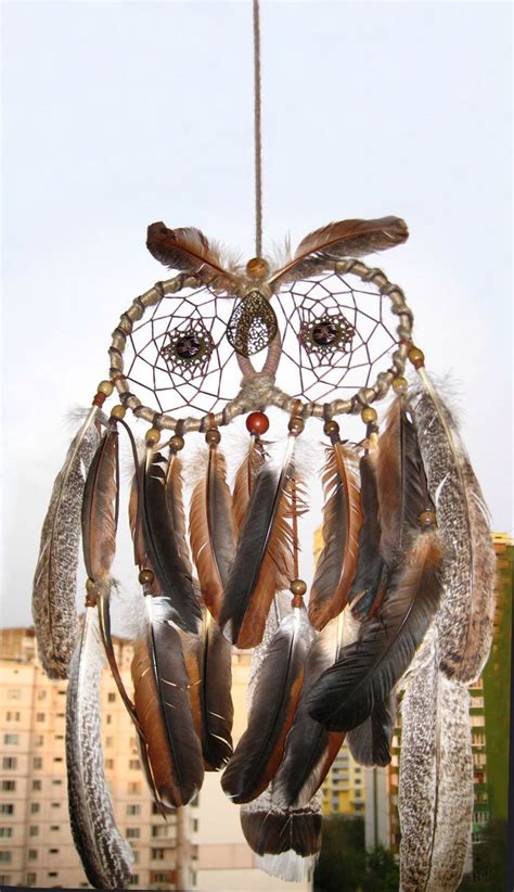 Brown Owl Dream Catcher Magicalsweetdreams On Etsy Dream Catcher