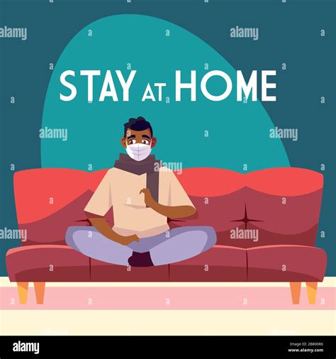 stay at home awareness social media campaign and coronavirus prevention ...