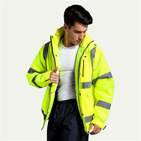 2017 Safety Clothing Outdoor High Visibility Reflective Jacket