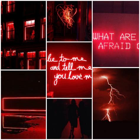 Independence // 4th of july. red aesthetic grunge neon - Image by Ruby