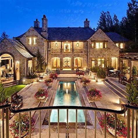 Style At Home Exterior Design House Exterior Dream Mansion Mansion