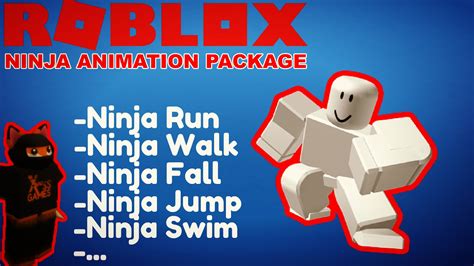 Roblox Ninja Animation Package New Animation Showcase Youtube