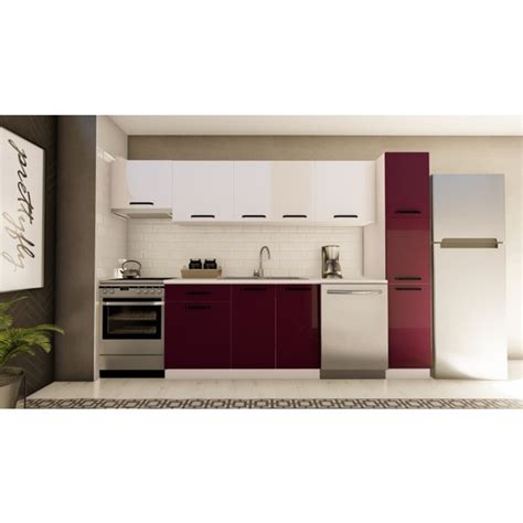 Visas Concept 300 cm Beril Hazır Mutfak Dolabı Aspiratör ve Fiyatı
