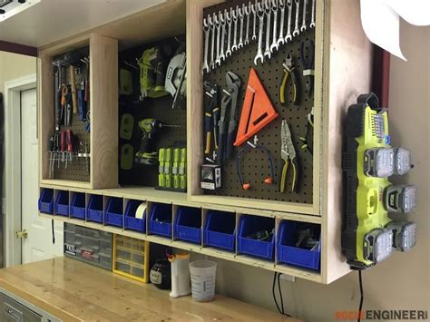 Tool Storage Wall Cabinet Rogue Engineer Tool Storage Diy Tool