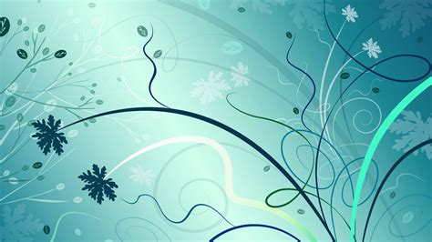Free Download Download Flower Abstract Light Blue Hd Wallpaper Fullsize