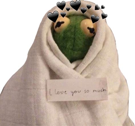 Kermit Meme Hearts Png