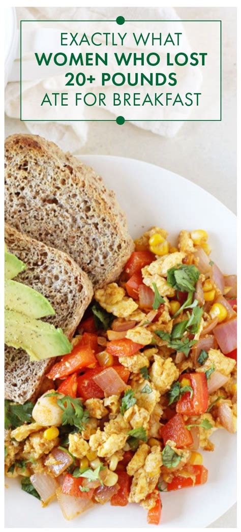 8 healthy breakfasts from women who lost 20 pounds lose 20 pounds healthy recipes and weight