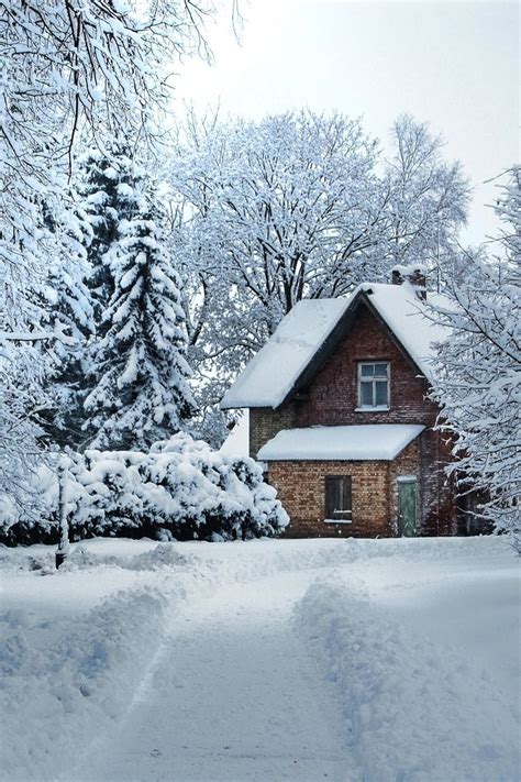 The Little Hermitage Winter Scenery Winter Scenes Winter Pictures