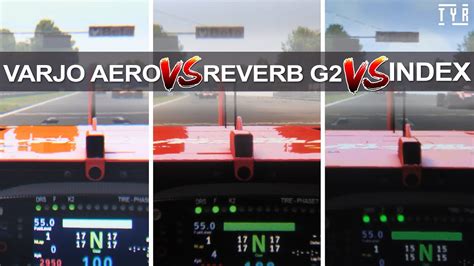 Through The Lenses Varjo Aero Vs Index Vs Reverb G2 Youtube
