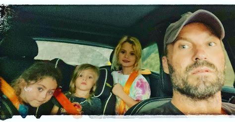 Brian Austin Green Megan Foxs Moments With Their Kids Photos