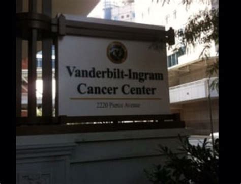 Vanderbilt Ingram Cancer Center 2220 Pierce Ave Nashville Tennessee