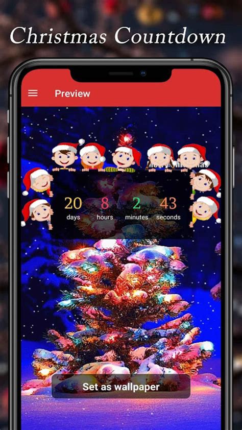 Christmas Countdown 2020 Xmas Live Wallpaper لنظام Android تنزيل