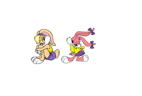 Lola Bunny And Babs Bunny By Crazytime3 On Deviantart