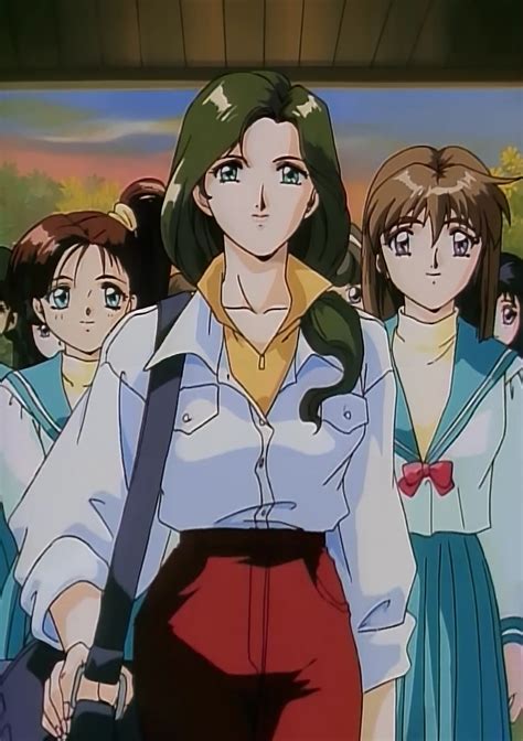 Amatsu Mai Sakurai Sensei Twin Angels Highres Screencap 1990s