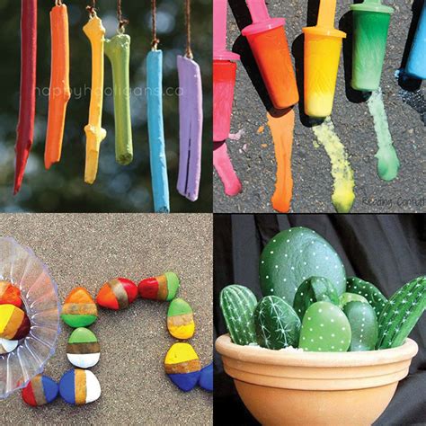 25 Outdoor Arts And Crafts For Kids
