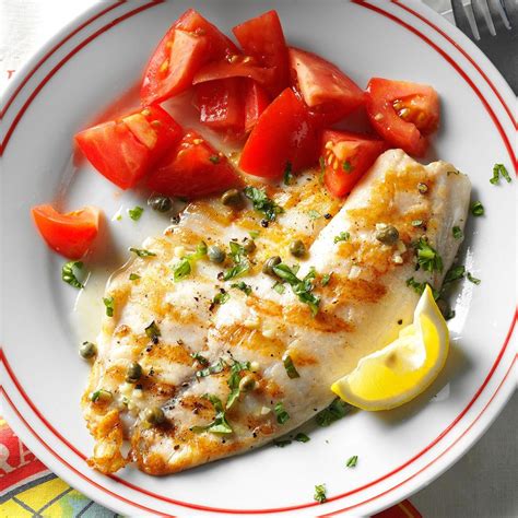 The vibrant, wholesome mediterranean diet supports heart health and combats chronic disease―and folding it into an everyday routine is the surest way to feel its benefits. Grilled Tilapia Piccata Recipe | Taste of Home