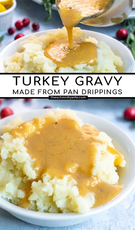 How To Make Turkey Gravy From Pan Drippings The Schmidty Wife Turkey Gravy Making Turkey