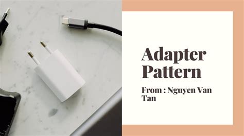 Adapter Pattern Design Pattern 6 Youtube