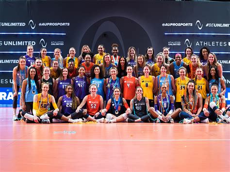 Behind The Scenes Of Life In The Athletes Unlimited Volleyball Shield