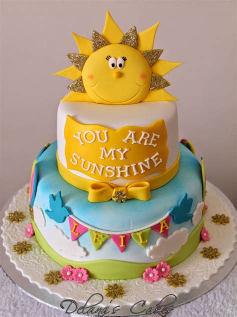 ✖ please note ✖ this product is. Delana's Cakes: You are my Sunshine Cake