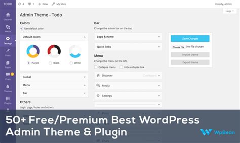 Best Wordpress Admin Themes Wpbean