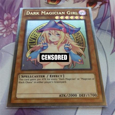 Sexy Dark Magician Girl 18 Ultra Rare Oricaproxy Fanmade Etsy