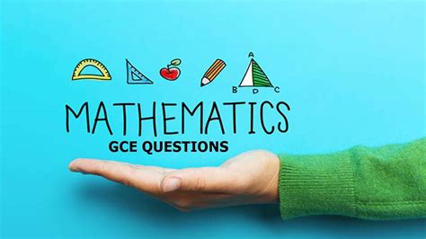 All Cameroon Gce O Level Mathematics Past Questions Answers Pdf In