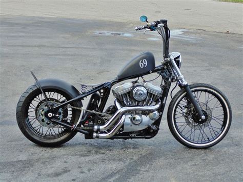 Custom Harley Bobber Softtail Completely Tricked Out Low Rider 883 Chopper