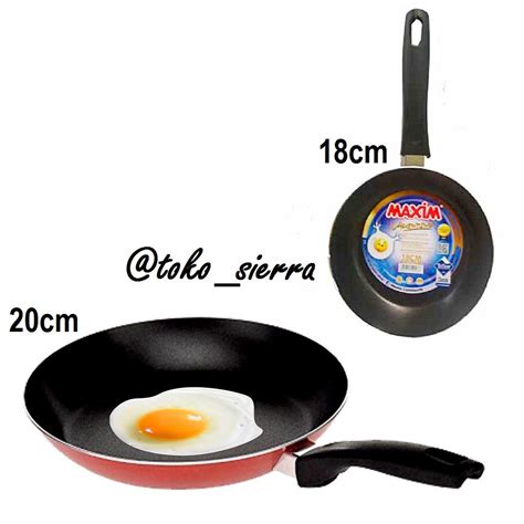 Teflon Maxim Valentino 18cm Dan 20cm Fry Pan Valentino Halania Shopee