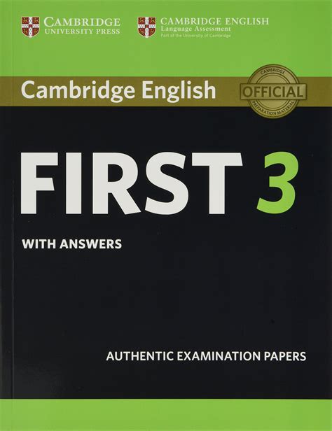Cambridge English First Fce 3 Student´s Book With Answers