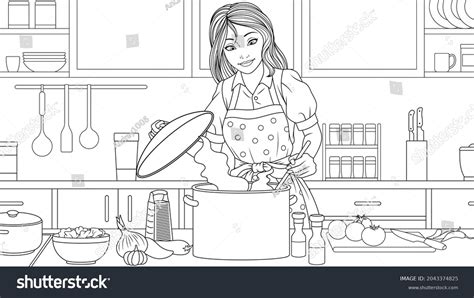 Cook Book Coloring Pages